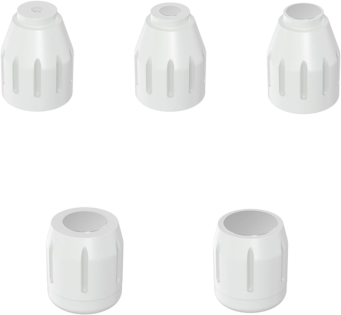 Radial Working Head Set, 5 pcs, diameters 6MM, 10MM, 15MM, 20MM, 25MM respectively